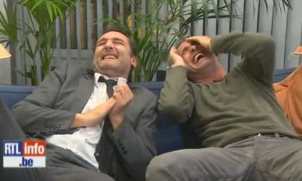 “Bigger than life” provoque l’énorme fou rire de Jean Dujardin et Gilles Lellouche